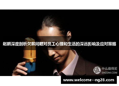 赵鹏深度剖析欠薪问题对员工心理和生活的深远影响及应对策略